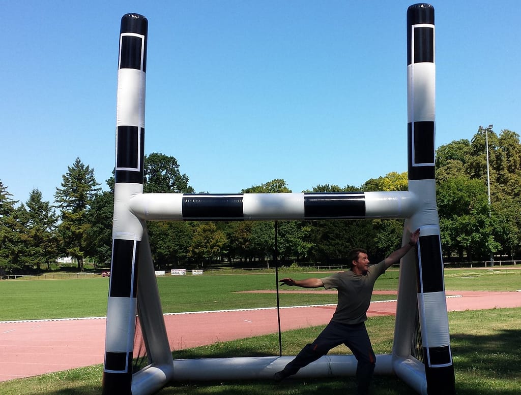 Terrains de sports gonflables rugby